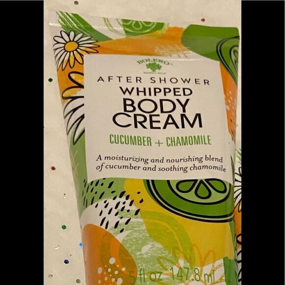 🌺Bolero Beverly Hills After Shower whipped Body Cream Cucumber +Chamomile 5 OZ - Picture 6 of 6